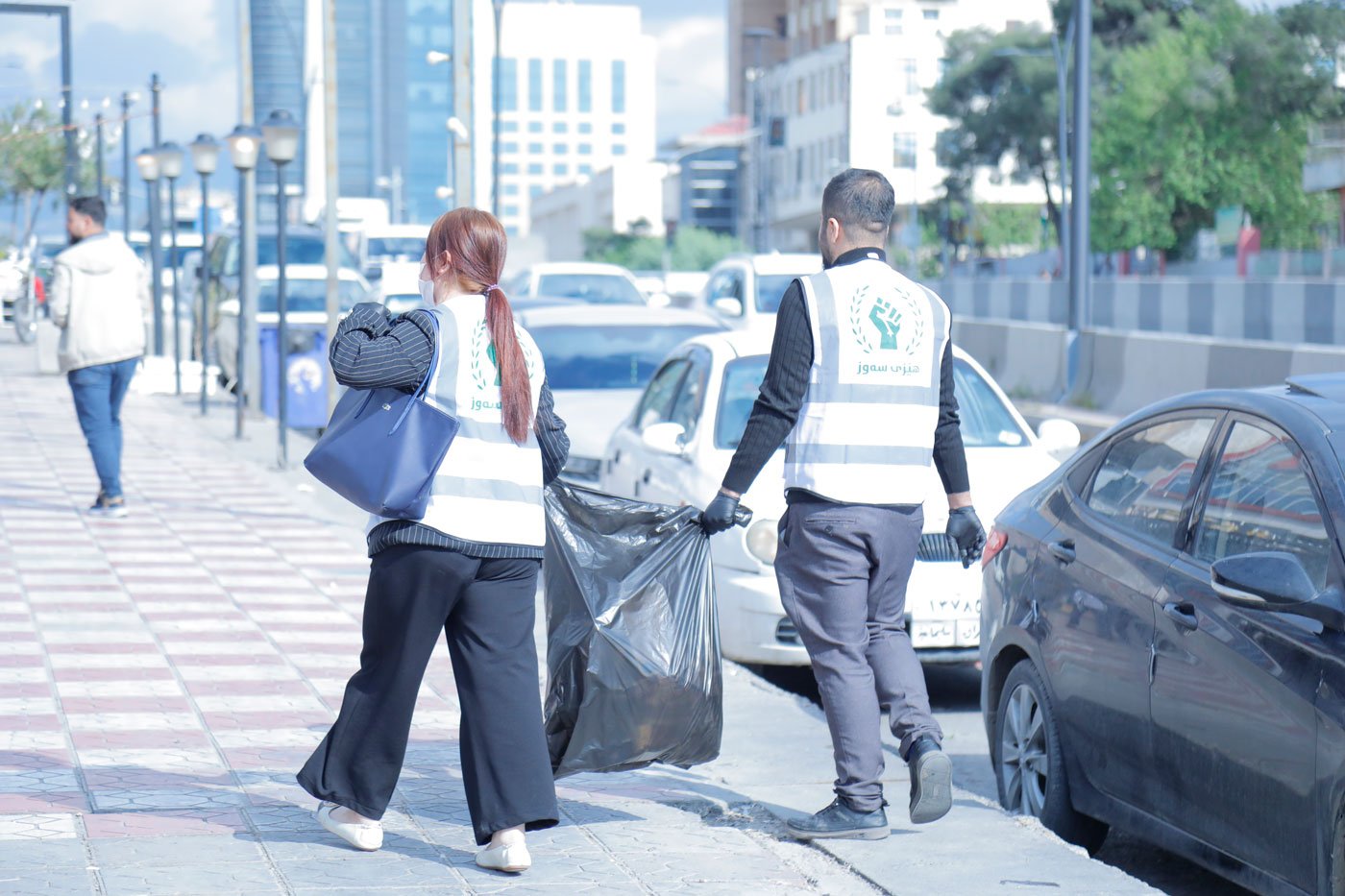 پاککردنەوەی شەقامی سالم تا مەولەوی