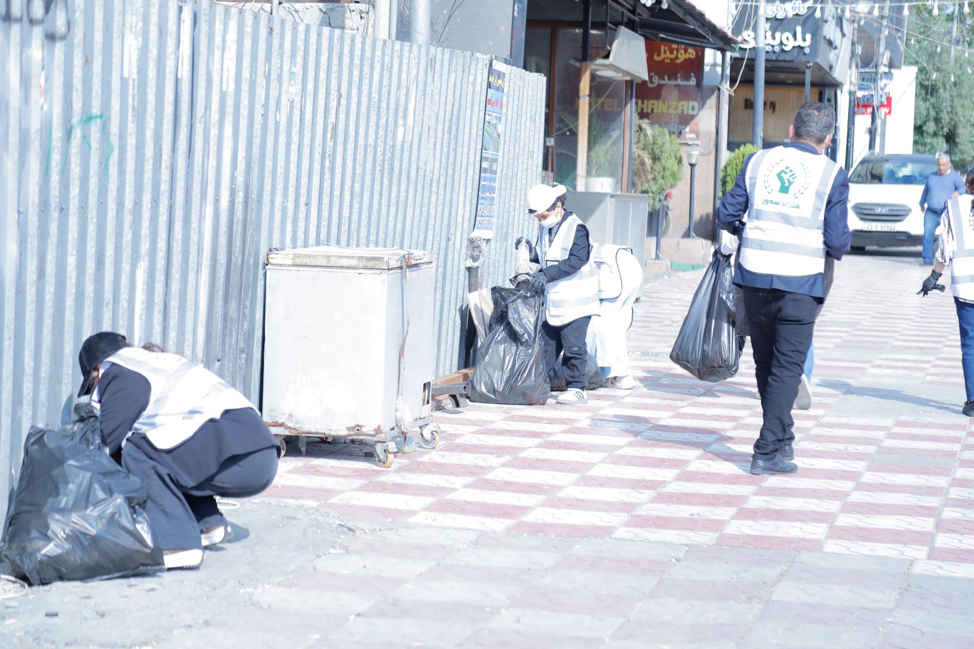 پاککردنەوەی شەقامی سالم تا مەولەوی - 5