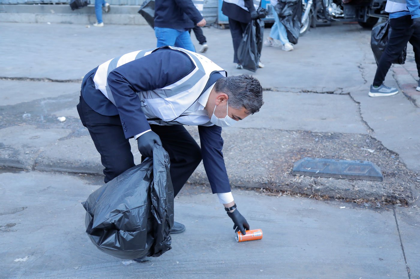 پاککردنەوەی شەقامی سالم تا مەولەوی - 3