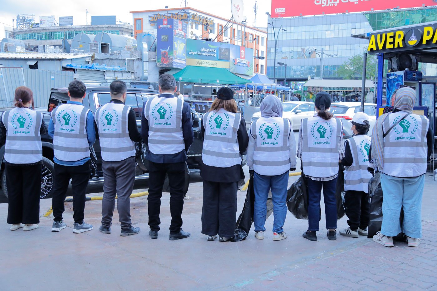 پاککردنەوەی شەقامی سالم تا مەولەوی - 2