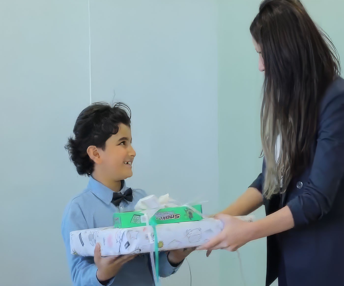 خەڵاتکردنی بچوکترین ئەندامی ھێزی سەوز