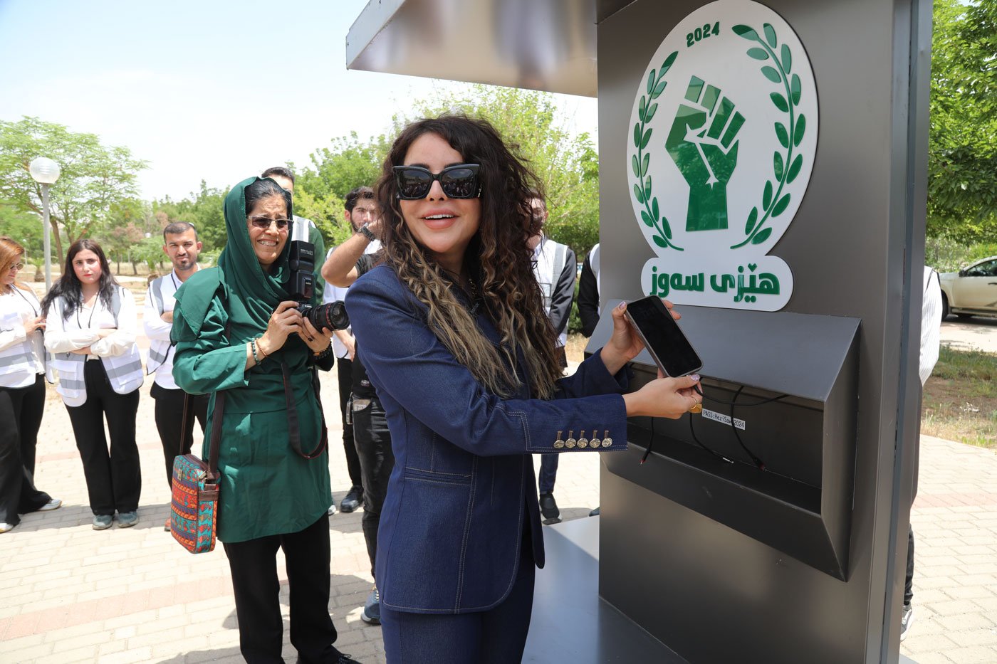 سۆلەر پەنال دۆستی ژینگەیە و خزمەتی زانکۆی سلێمانی دەکات - 3