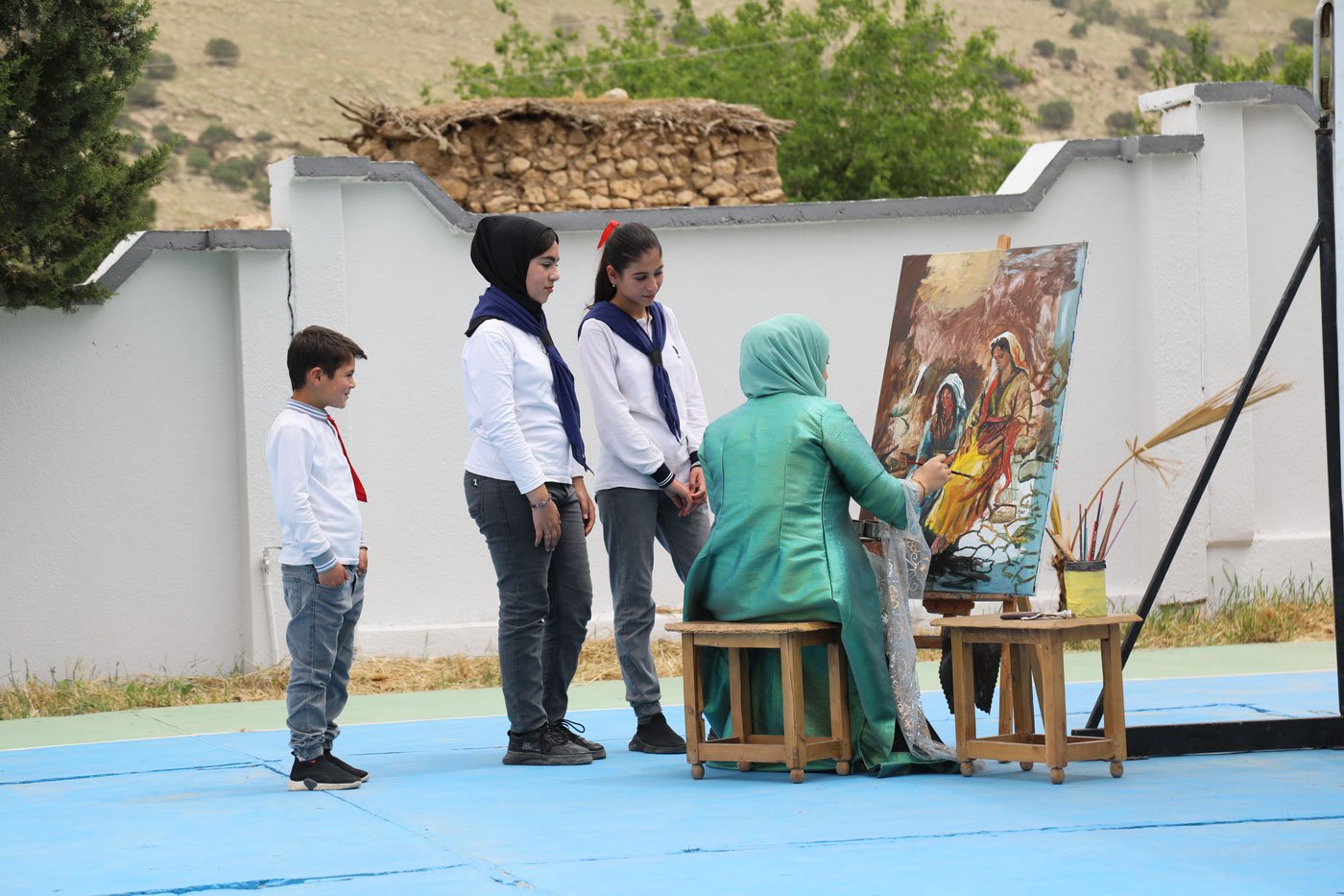 کردنەوەی مەکتەبی باڕۆیی شەھید - 3